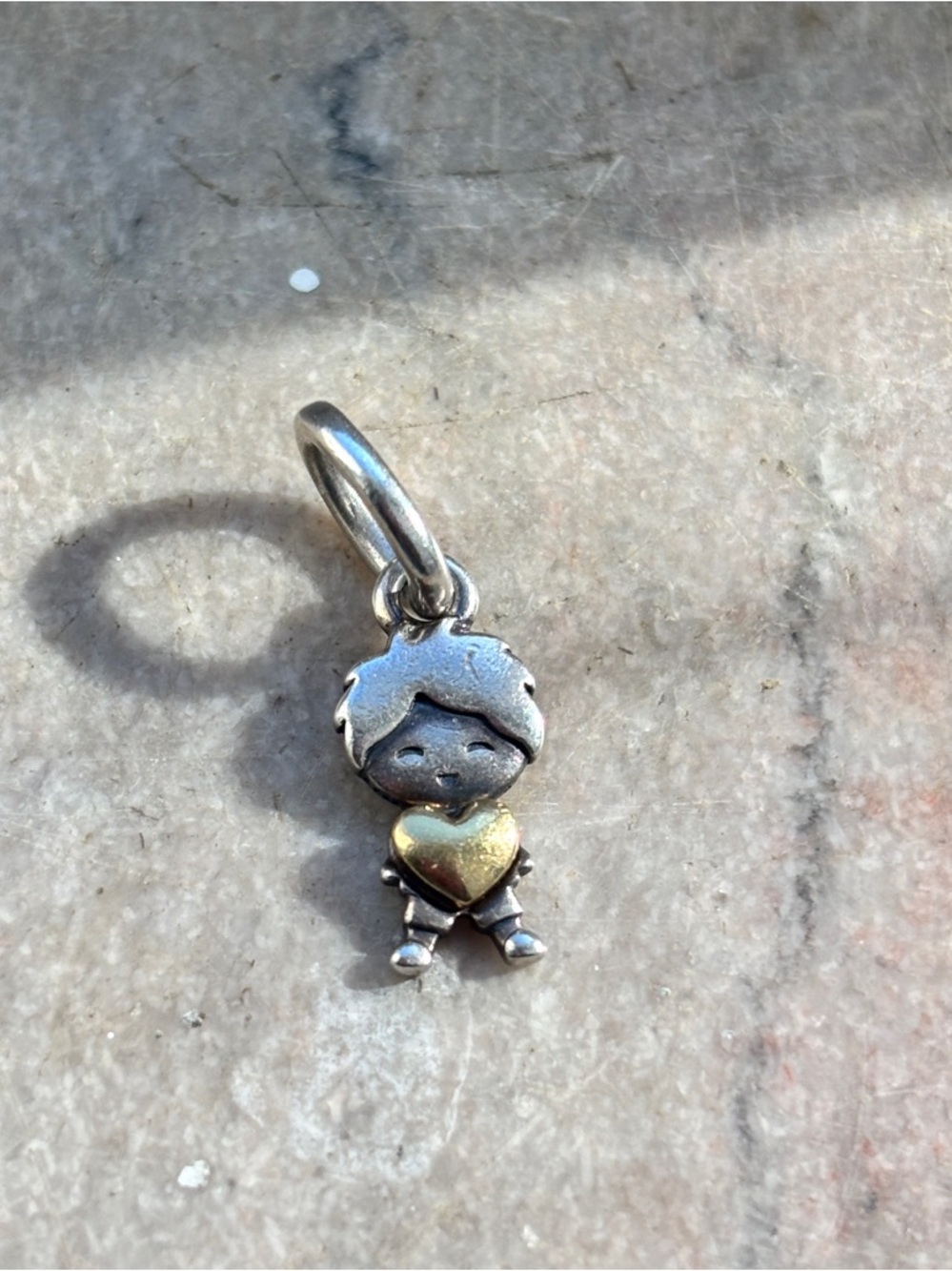 Pandora little boy dangle charm